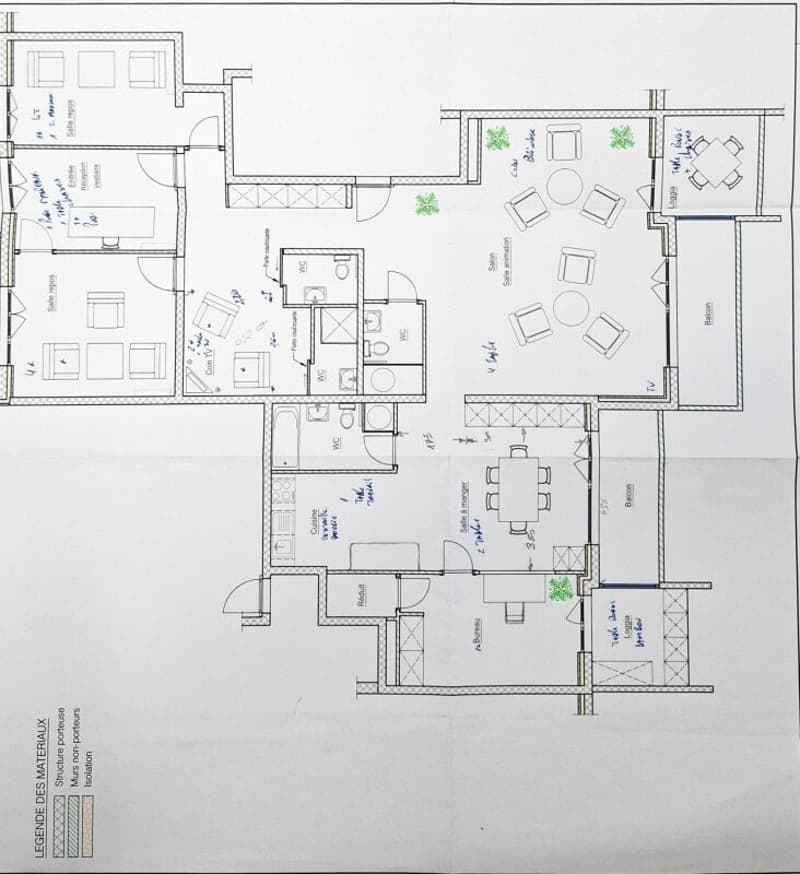 Lot de 2 appartements à Saxon (20)