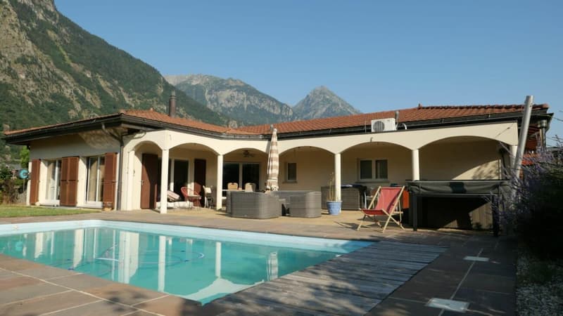 Villa individuelle avec piscine à Martigny (9)
