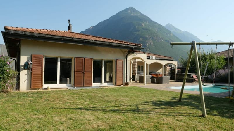 Villa individuelle avec piscine à Martigny (4)