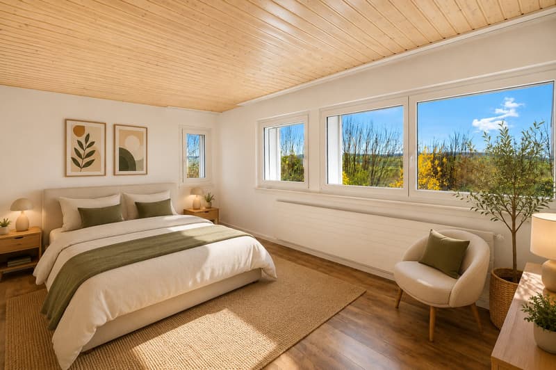 Spacieuse villa individuelle 7.5 pcs avec vue dégagée (4)