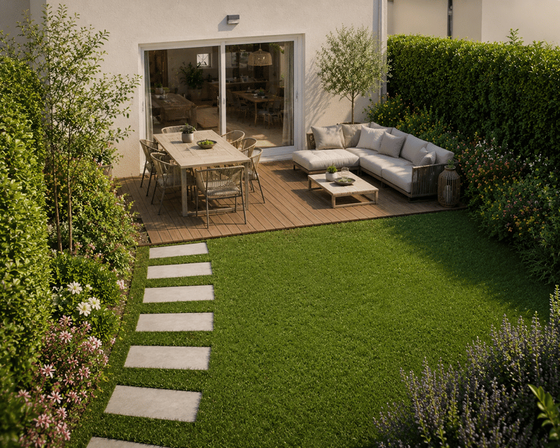 Spacieux appartement 5.5 pcs avec jardin privatif (1)