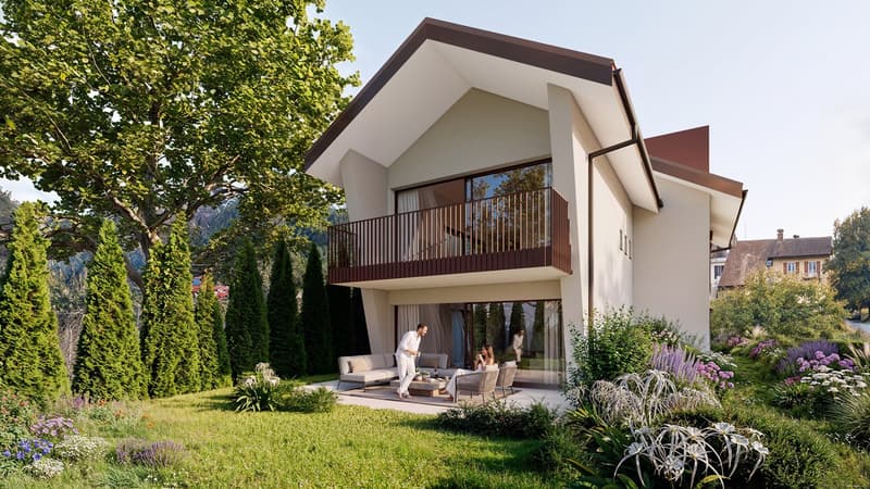 Le Jardin des Prés – appartement de 4,5 pièces au 1er étage avec vue sur les champs et le Jura (2)