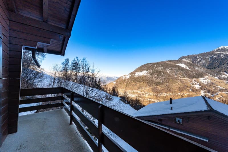 Charmant chalet de 3 chambres avec vue panoramique sur la montagne et excellent accès aux remontées mécaniques (12)