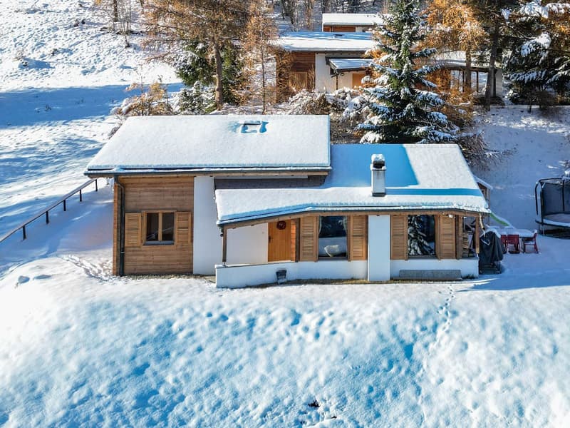 Sunny chalet with stunnign view! (2)