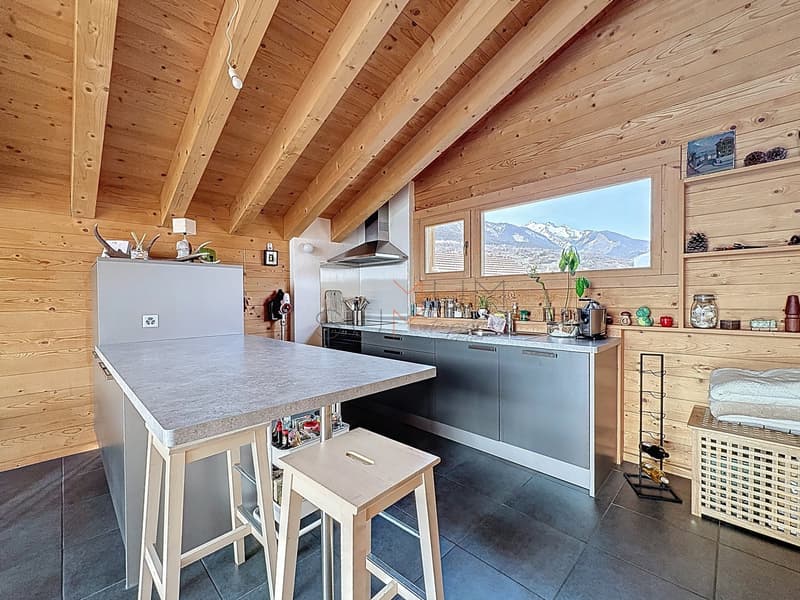 Somptueuse grange rénovée de 2 appartements à Savièse (7)