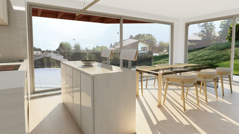 Appartement neuf   de 3.5 pièces avec terrasse à Crans-Montana - Résidence principale (4)