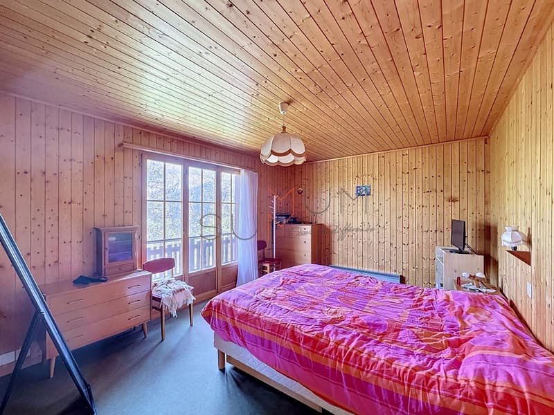 Mayens-de-Chamoson Chalet authentique sur grande parcelle (8)