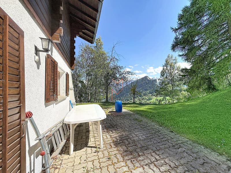Mayens-de-Chamoson Chalet authentique sur grande parcelle (13)