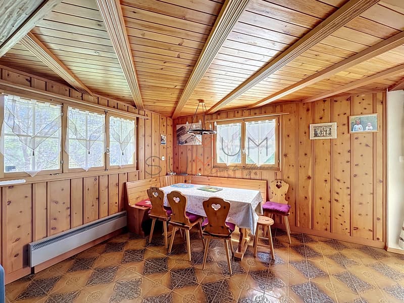 Mayens-de-Chamoson Chalet authentique sur grande parcelle (5)
