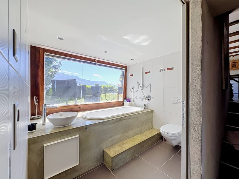 Grange - Ecurie rénovée avec vue et jardin à Savièse - Résidence secondaire possible (7)