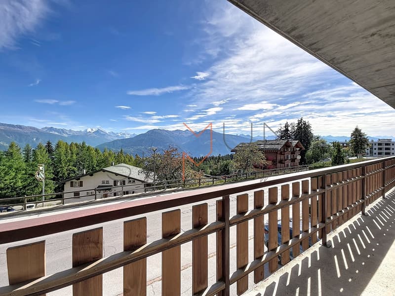 Crans-Montana, 3.5 pièces rénové avec jardin, à deux pas du centre (15)