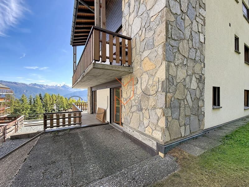 Crans-Montana, 3.5 pièces rénové avec jardin, à deux pas du centre (16)