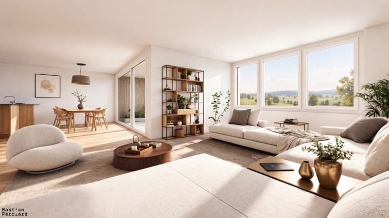 Maisons modernes de 5.5 pièces neuves à Châtel-St-Denis (1)