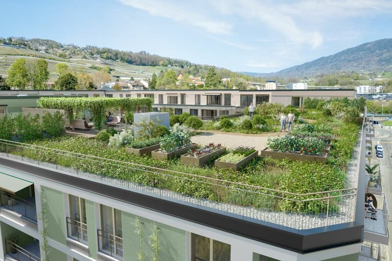 « Jardins en Ville » | Logements neufs du studio au 5 pièces à Vevey (7)