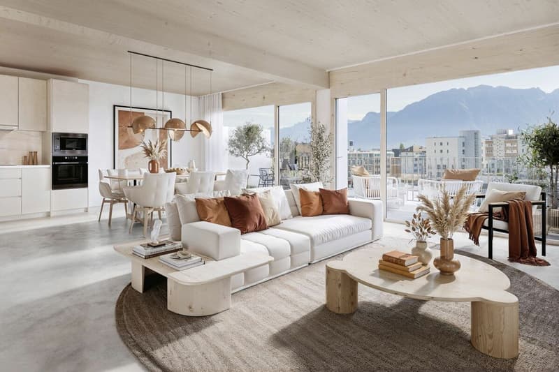 Nouvelle promotion "La Feuillée" | 109 appartements du 2 au 5 pièces à Vevey (6)