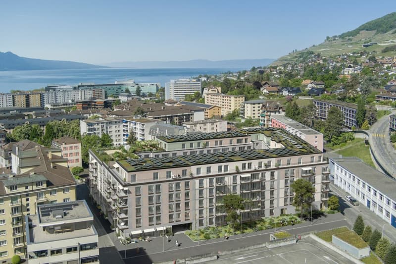 Surface commerciale de 99 m² au coeur du projet Jardins en Ville à Vevey (2)