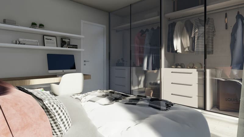 4/7 de vendus, superbes 4.5 pièces avec balcon (4)