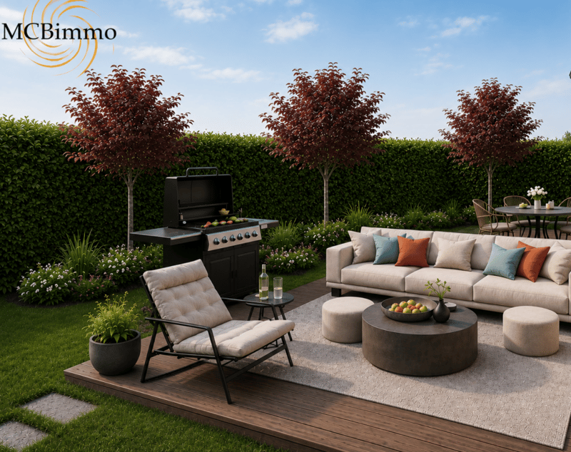 MCBimmo vous présente un magnifique appartement neuf de 4.5 pièces en Terrasse Pelouse (1)