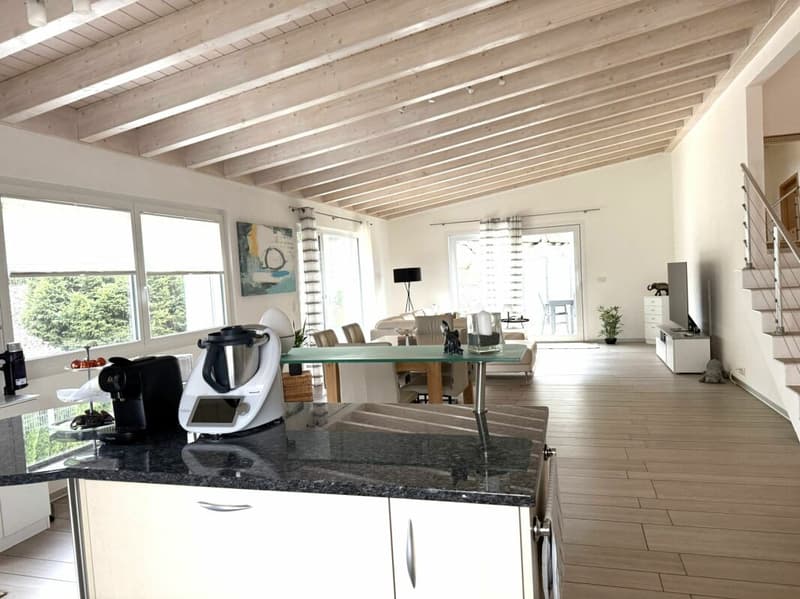 Une villa de 208 m² pleine de charme et de caractère, loin des constructions standardisées, sur un magnifique terrain arboré. (6)