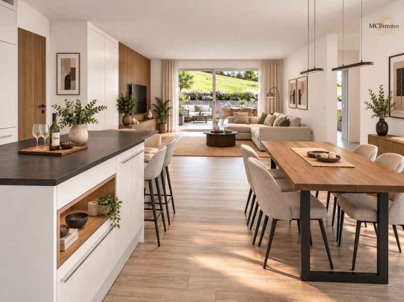 Appartement Un véritable coup de coeur, entre élégance, confort et nature (1)