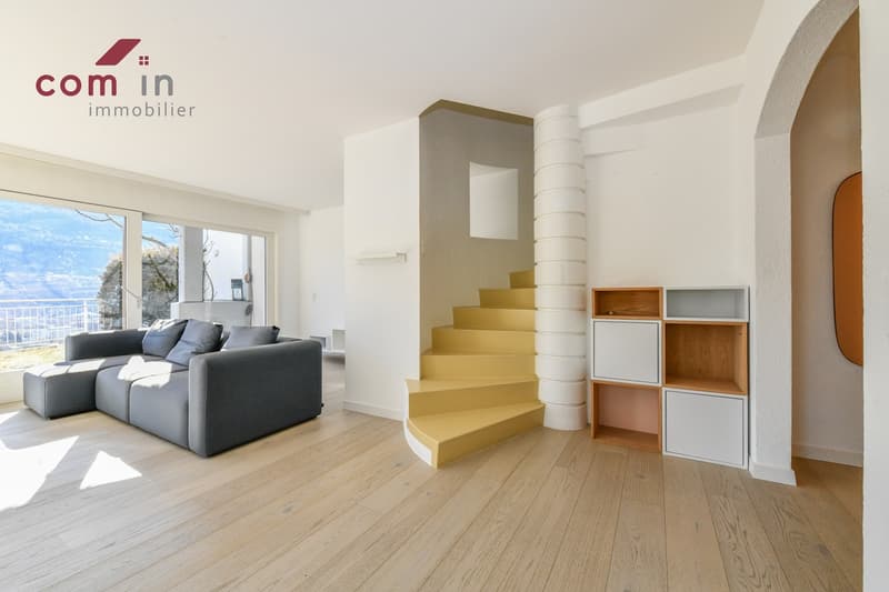 SION, maison de 6,5 pièces agréable jardin, centre à 700 m. (5)