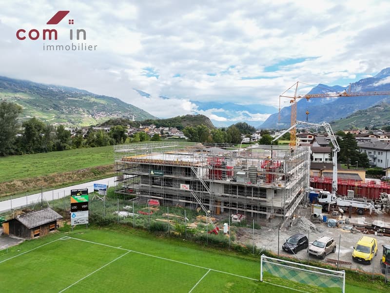 photo de l'avancement de la construction (début septembre 2026)