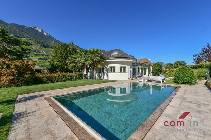 VETROZ, superbe villa de caractère au calme absolu - piscine (1)