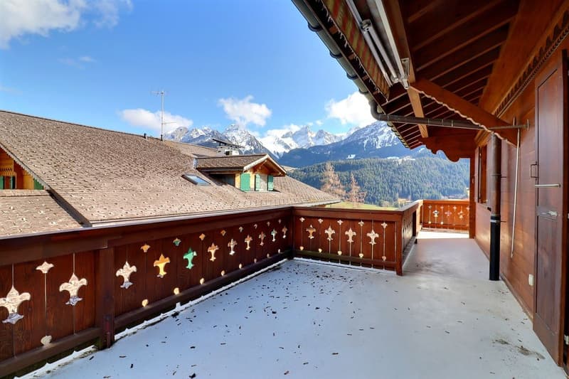 Agréable duplex en attique à vendre à Château-d'Oex (12)