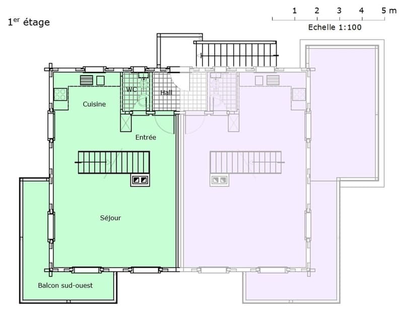 Agréable duplex en attique à vendre à Château-d'Oex (13)
