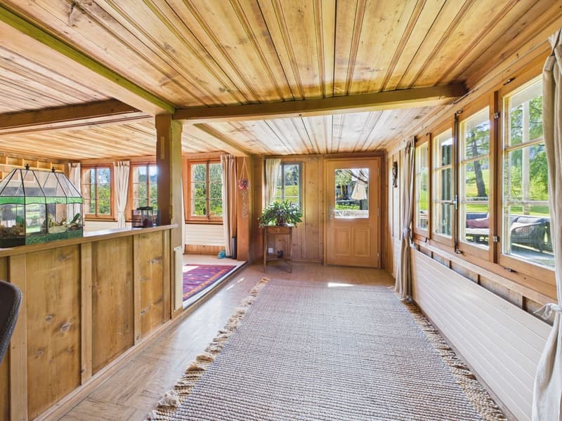 Rare opportunité d'un ancien chalet à vendre à Château-d'Oex (13)