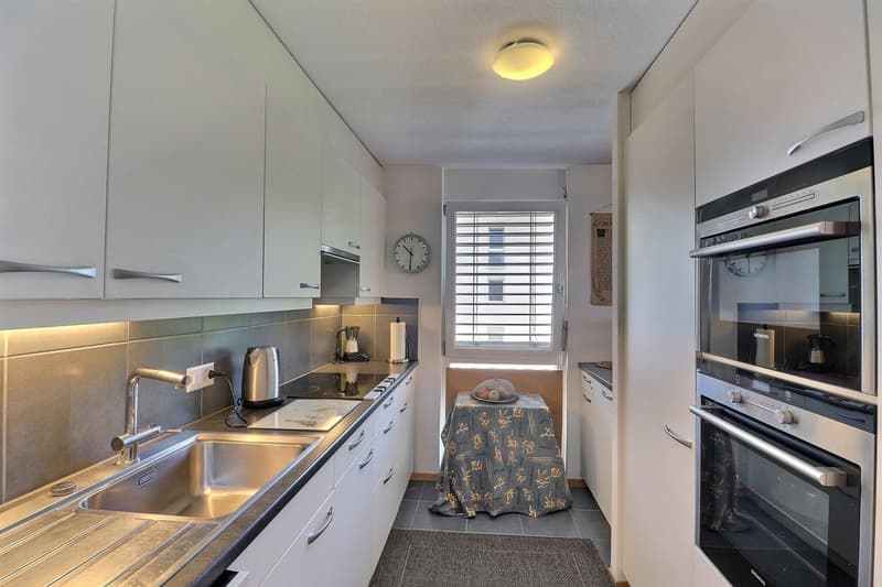 APPARTEMENT LOUE DE 5,5 PIECES AU DERNIER ETAGE DANS UN QUARTIER TRES CALME AVEC TRES BELLE VUE - POUR INVESTISSEURS (7)