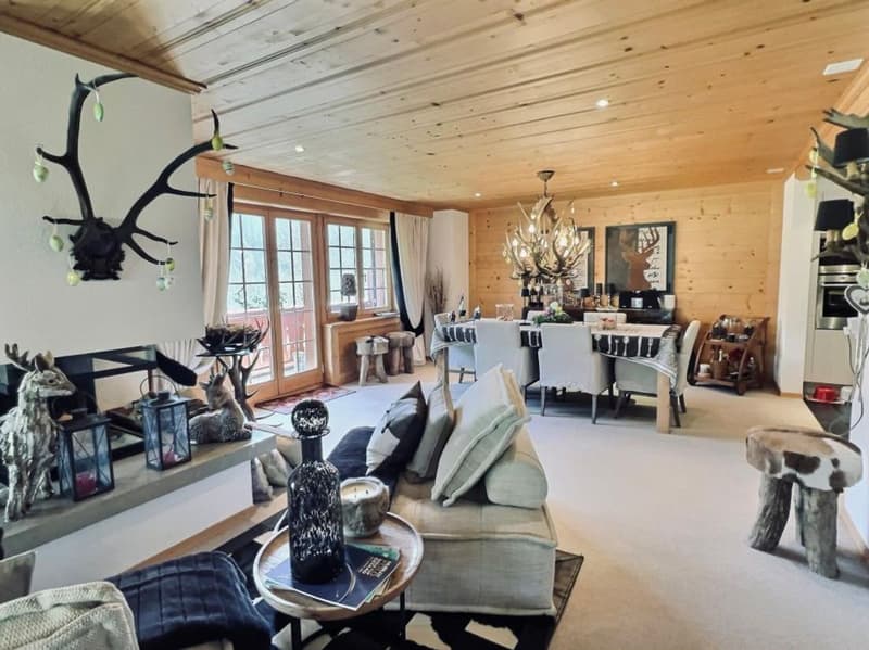 Luxueux appartement à vendre à Château-d'Oex ! (1)
