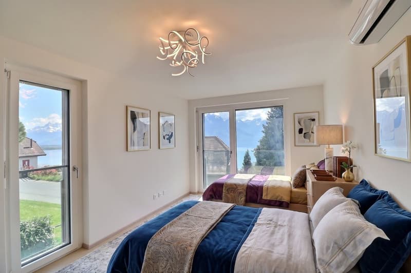 SUPERBE APPARTEMENT DE 4.5 PIECES A CHERNEX - MONTREUX AVEC TRES BELLE VUE PANORAMIQUE (12)