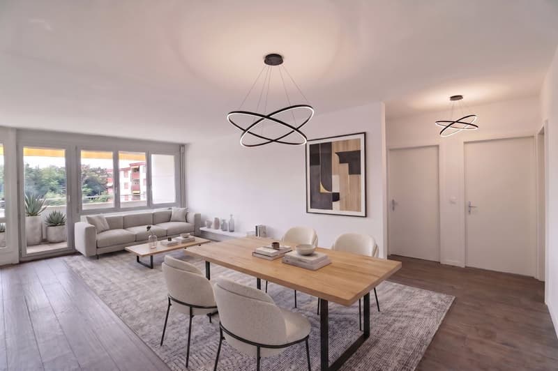 OPPORTUNITE: APPARTEMENT DE 4,5 PIECES LIBRE DE SUITE AVEC ARRETS DE BUS A PROXIMITE (8)