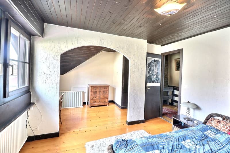 CHAMBRE 2 ET 3 REUNIES A L'ETAGE