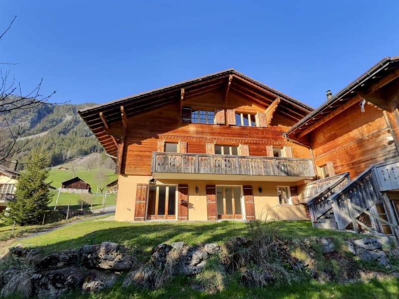 Chalet mitoyen à l'Etivaz (1)