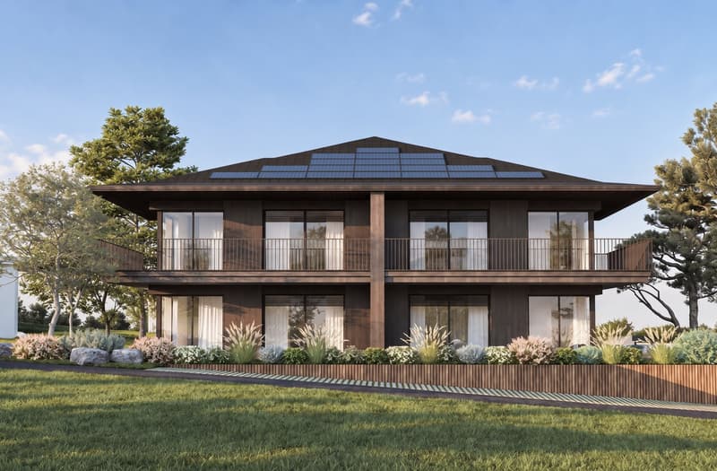 Magnifique appartement au rez-de-chaussée avec grand jardin de 4.5 pièces à Ecublens (2)