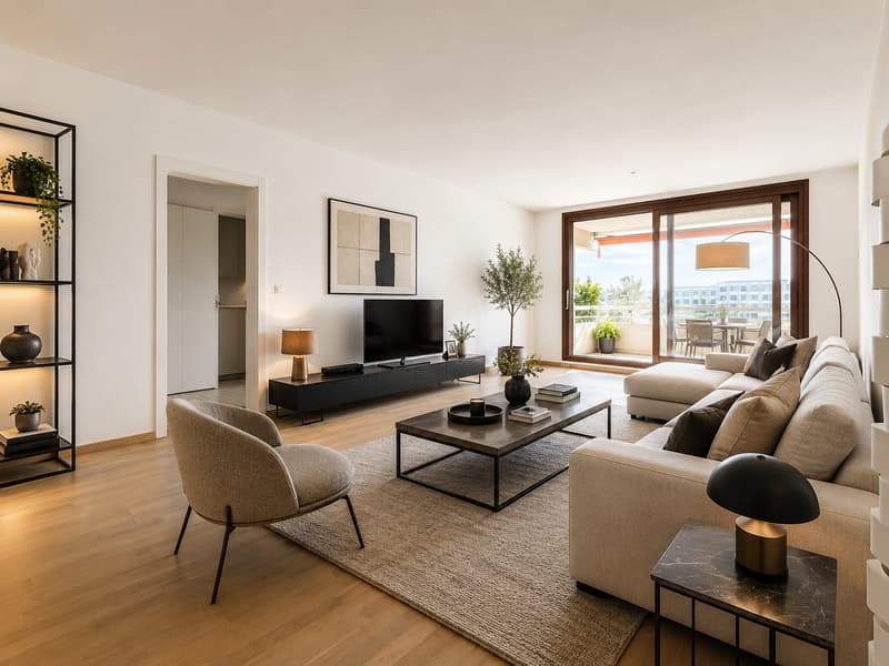 UN APPARTEMENT D'EXCEPTION AVEC VUE IMPRENABLE DANS LA RESIDENCE MATUTINA PARC (2)