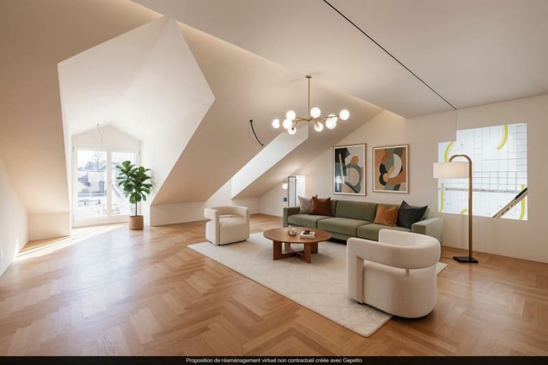 Duplex 3.5 pièces à Corsier-sur-Vevey (3)
