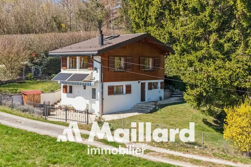 Charmant chalet individuel sur parcelle arborisée de 1'407 m² (1)