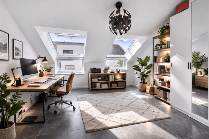 Attique de 97m2 avec balcon et jardin à Sugiez (5)