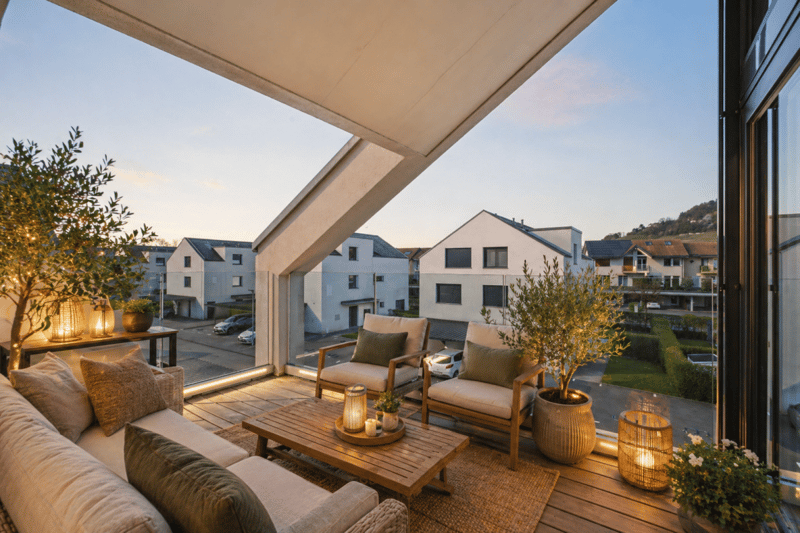Attique de 97m2 avec balcon et jardin à Sugiez (1)