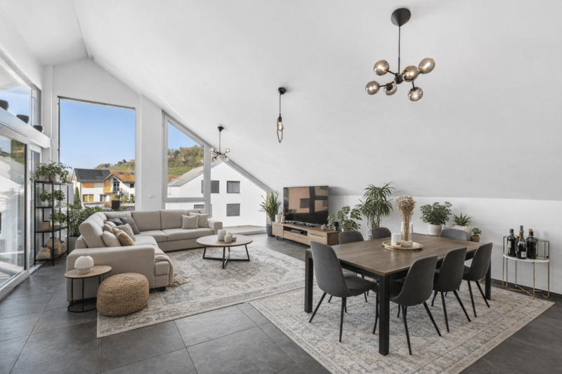 Attique de 97m2 avec balcon et jardin à Sugiez (2)
