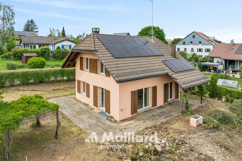Belle villa individuelle à Carrouge VD (2)