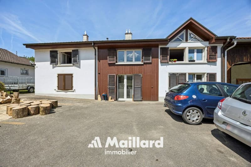 Courfaivre - Appartement paisible avec place de parc et jardin (9)