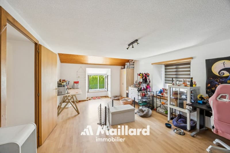 Courfaivre - Appartement paisible avec place de parc et jardin (5)