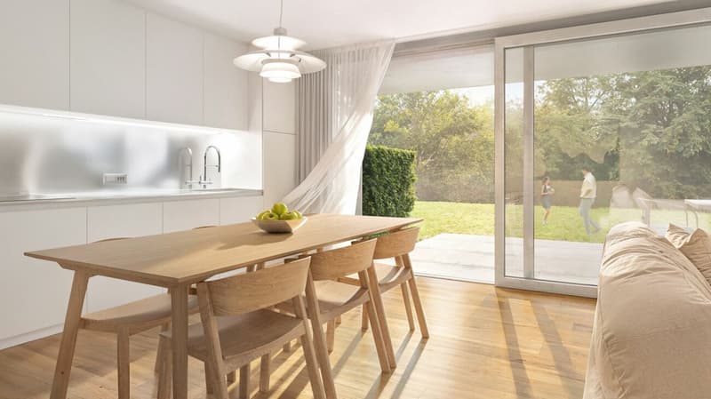 Superbe appartement 2.5 pièces au rez-de-chaussée avec terrasse et jardin (2)