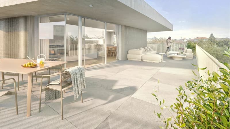Magnifique et spacieux attique neuf avec grande terrasse de 96 m2 (2)