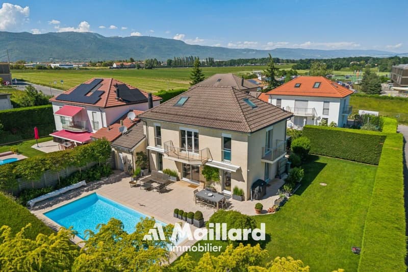 Magnifique villa contemporaine à Founex (2)