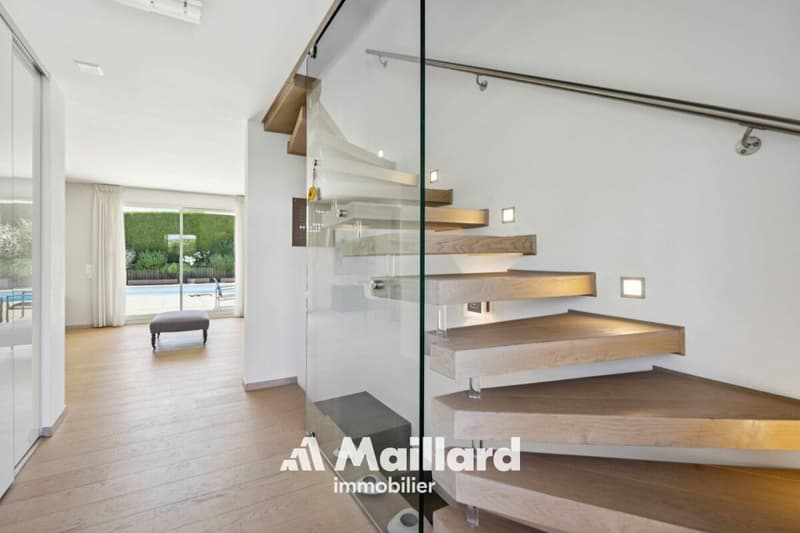 Magnifique villa contemporaine à Founex (8)